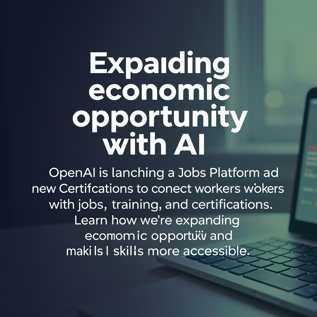 Expanding economic opportunity with AI