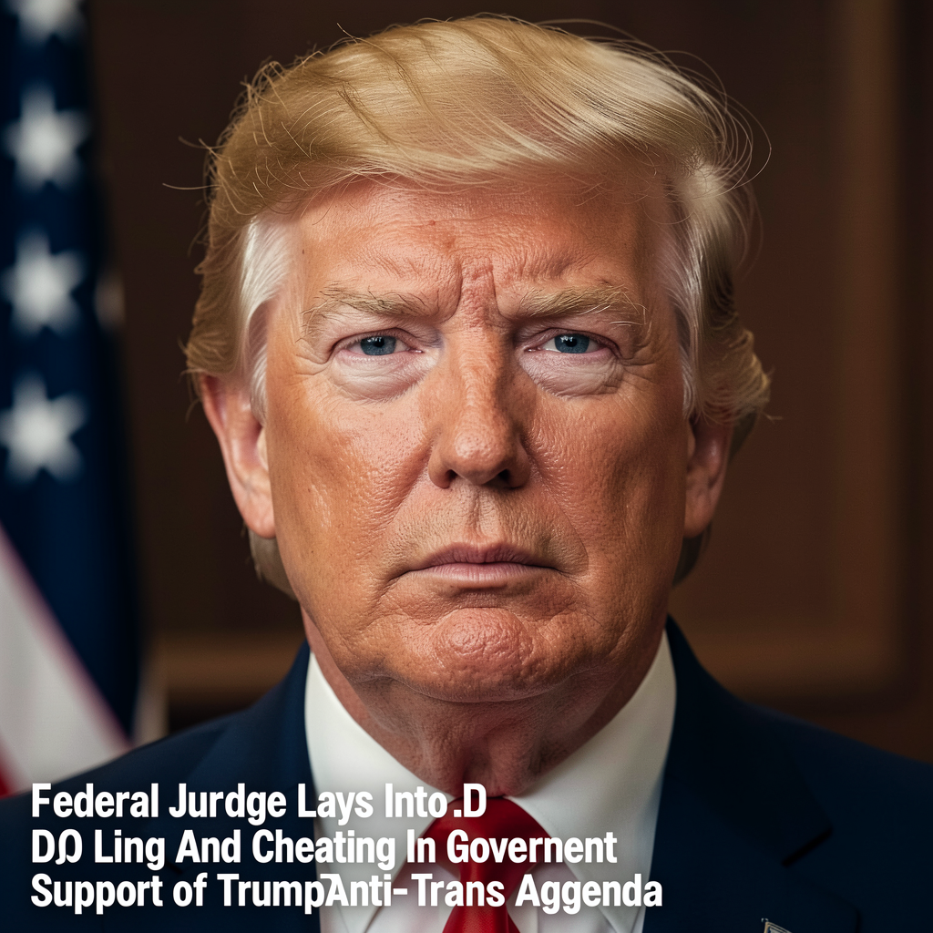 Federal Judge Lays Into DOJ For Lying And Cheating In Support Of Trump’s Anti-Trans Agenda