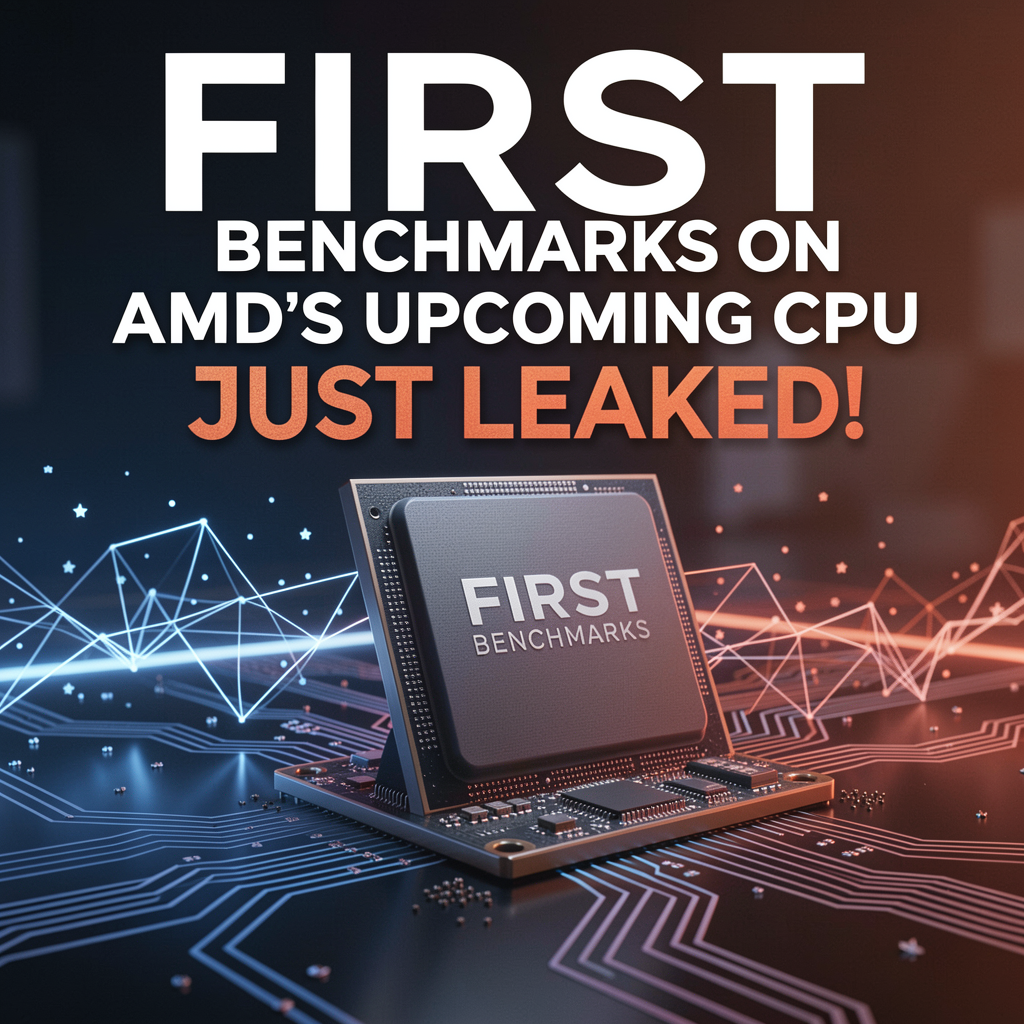 FIRST Benchmarks On AMD’s Upcoming CPU Just LEAKED!