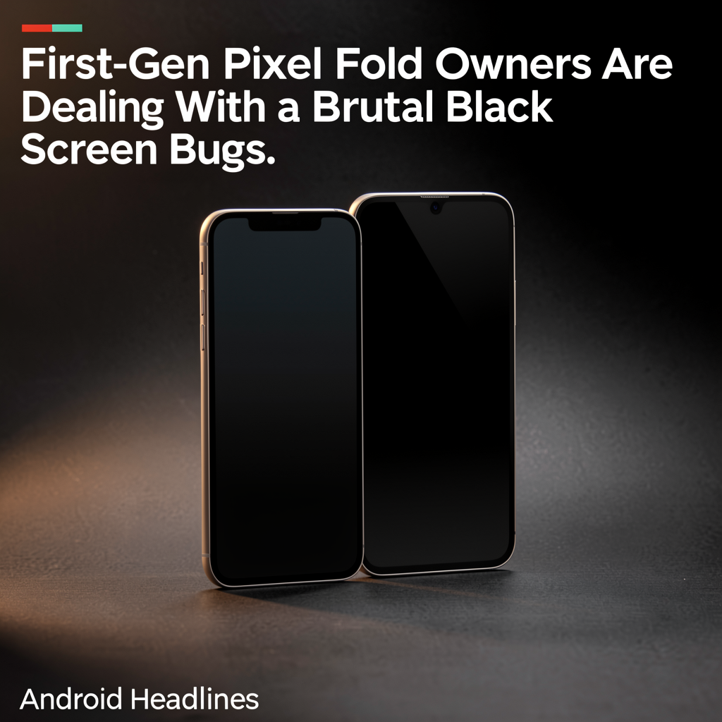 First-Gen Pixel Fold Owners Are Dealing With a Brutal Black Screen Bug