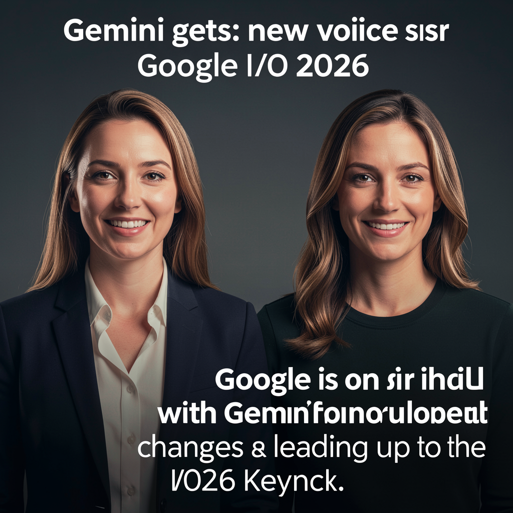 Gemini gets two new voices just in time for Google I/O 2026