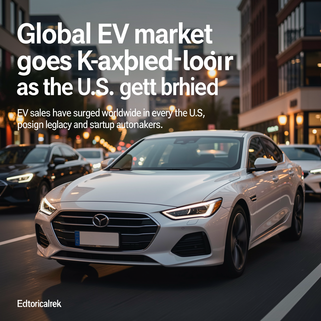 Global EV market goes K-shaped as the U.S. gets left behind
