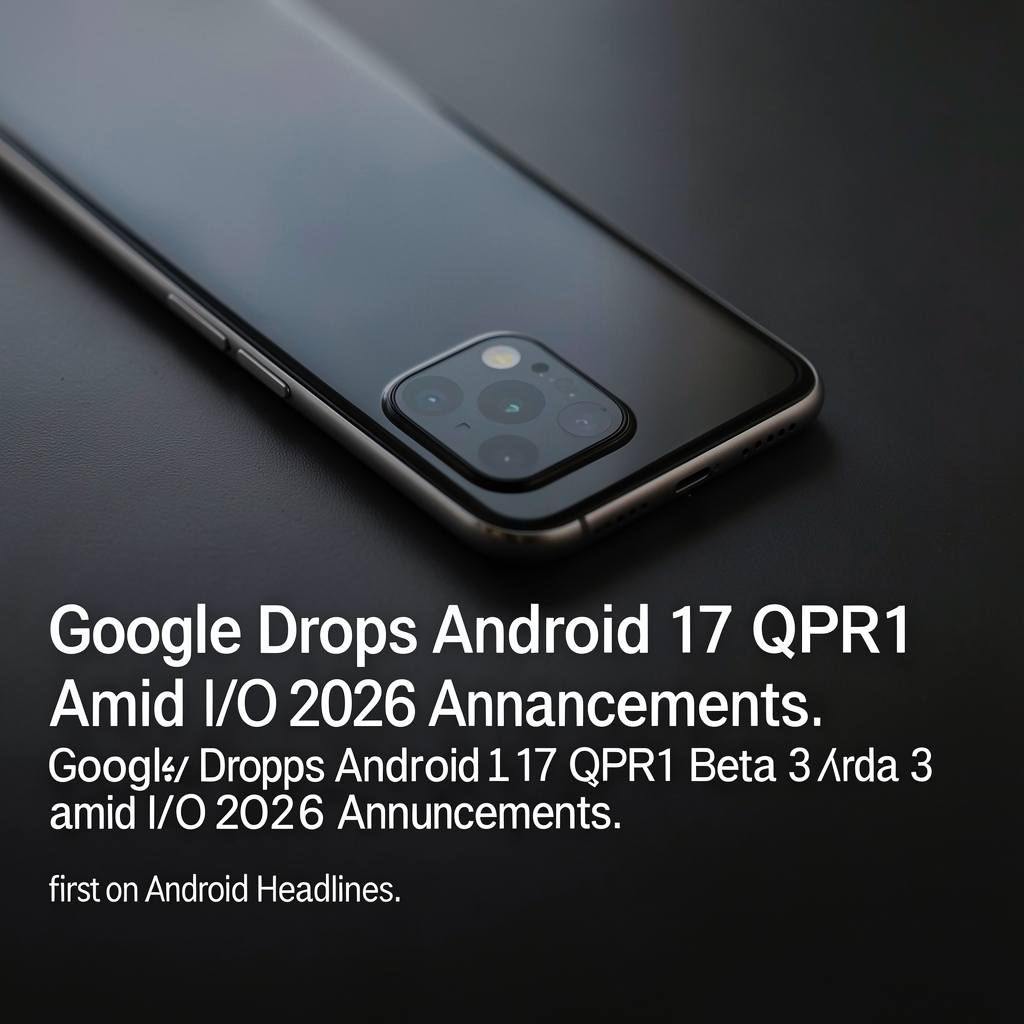 Google Drops Android 17 QPR1 Beta 3 Amid I/O 2026 Announcements
