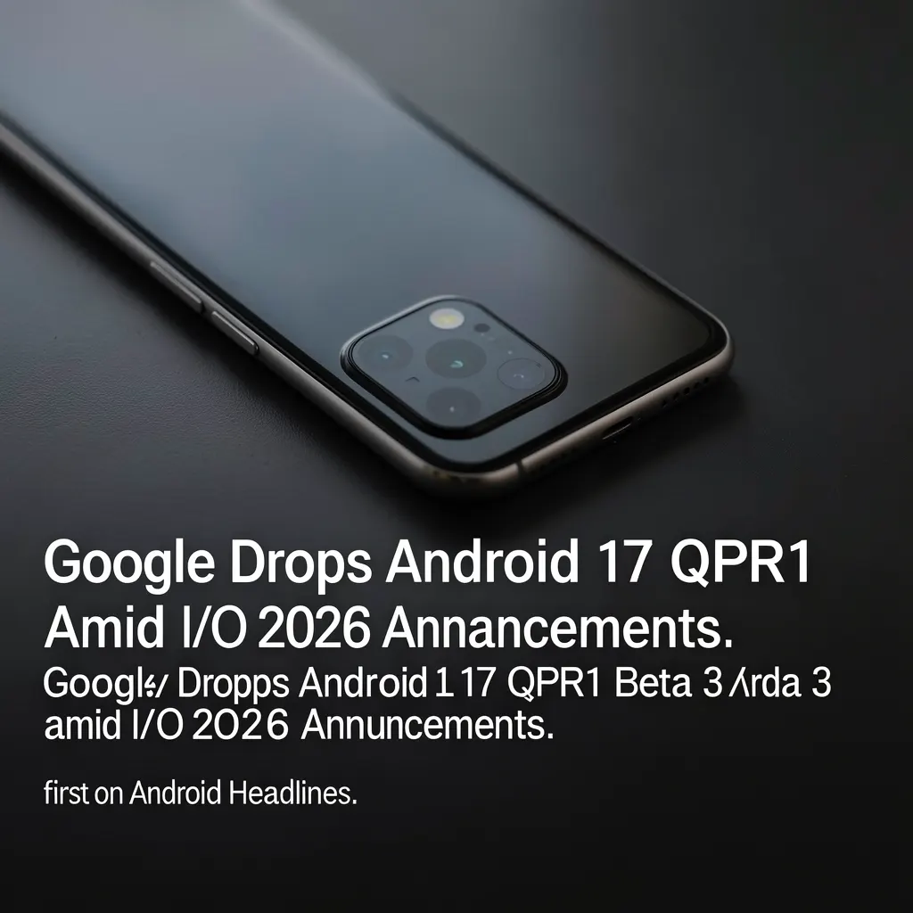 Google Drops Android 17 QPR1 Beta 3 Amid I/O 2026 Announcements