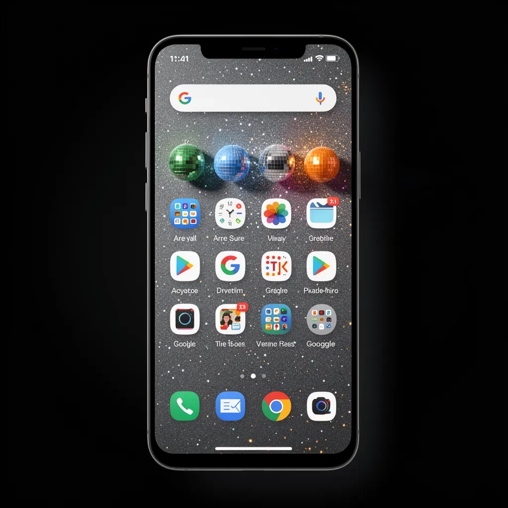Google goes for the glitter with disco-ball icons: ‘Are y’all sure you still want this?’