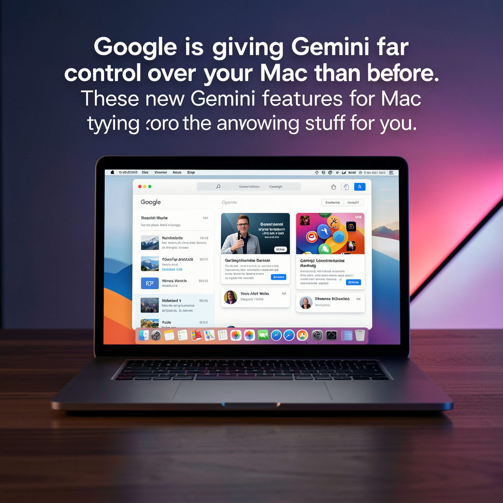 Google is giving Gemini far more control over your Mac than before