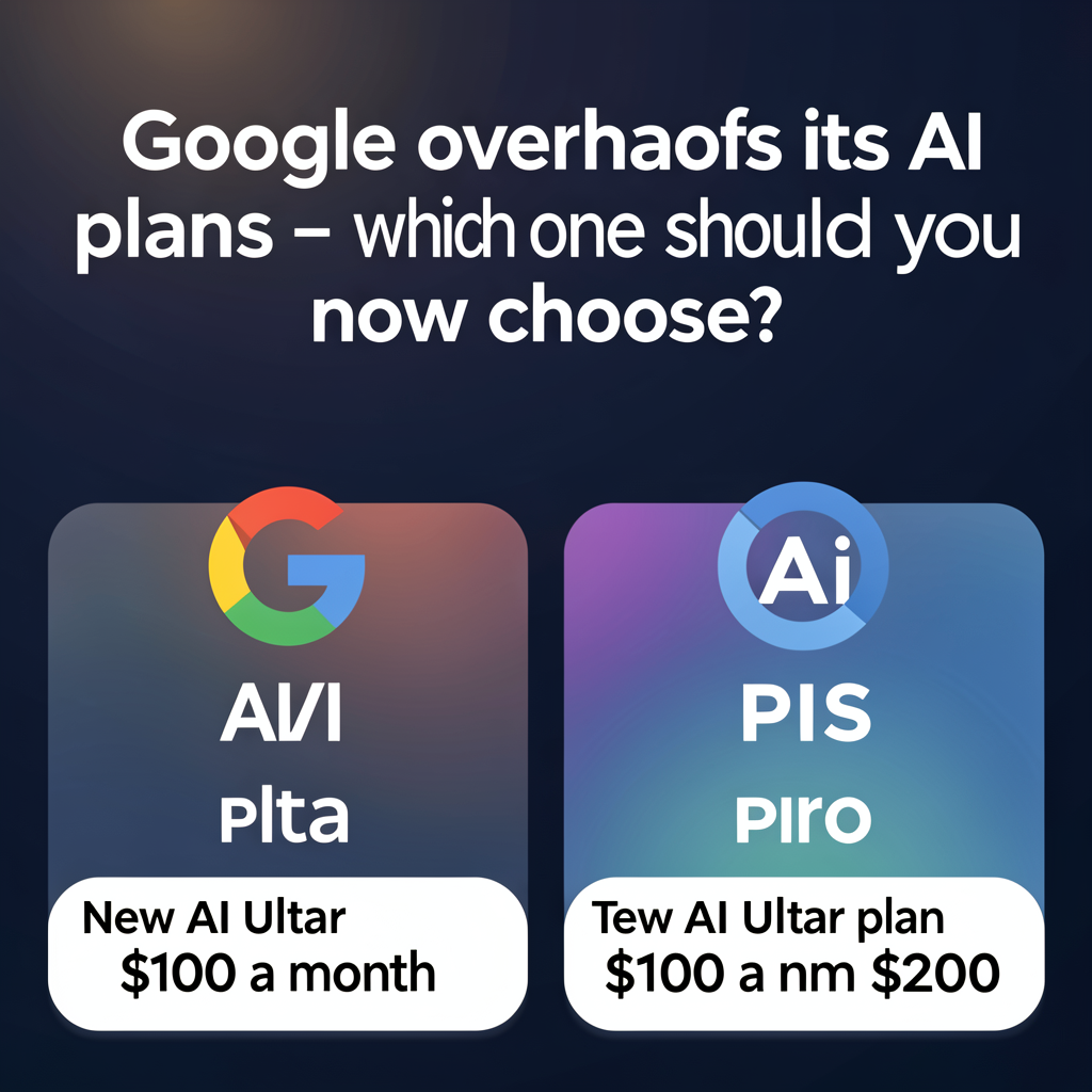 Google overhauls its AI plans - which one should you now choose?