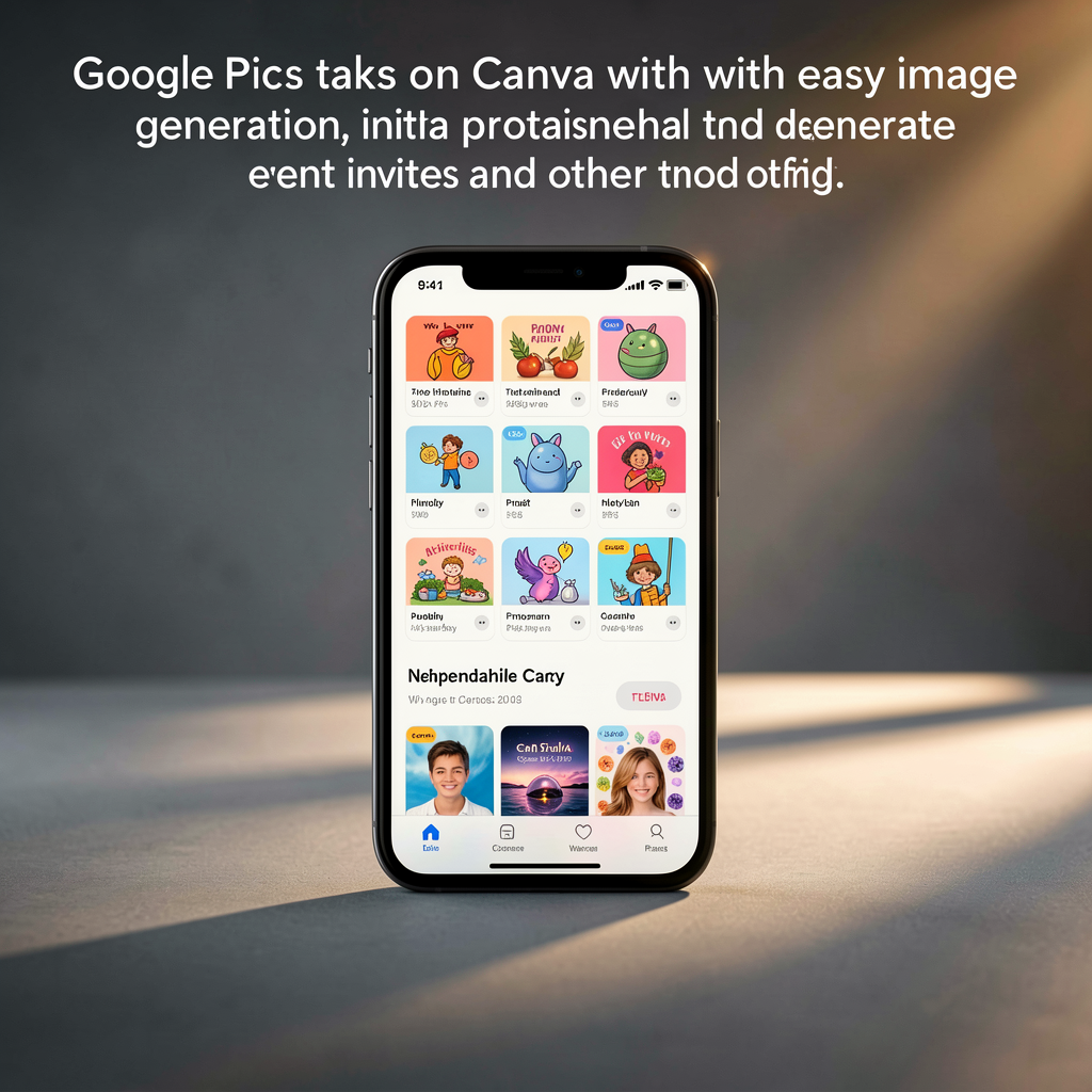 Google Pics takes on Canva with easy image generation, intuitive editing