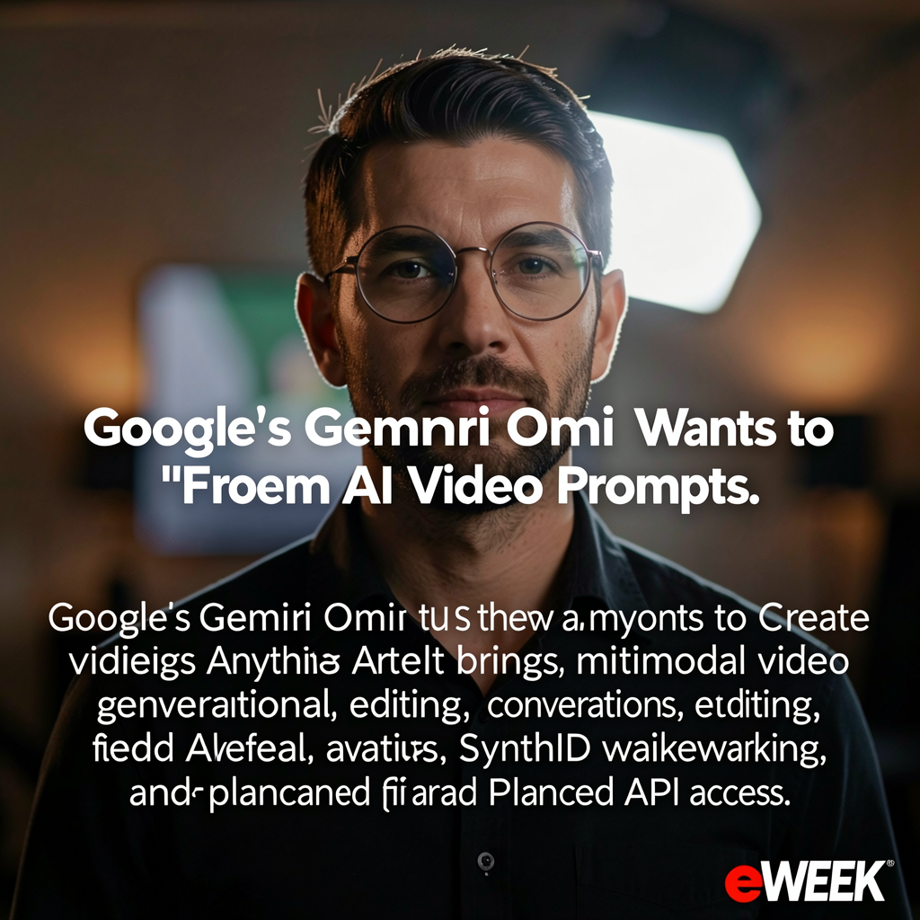 Google’s Gemini Omni Wants to ‘Create Anything’ From AI Video Prompts