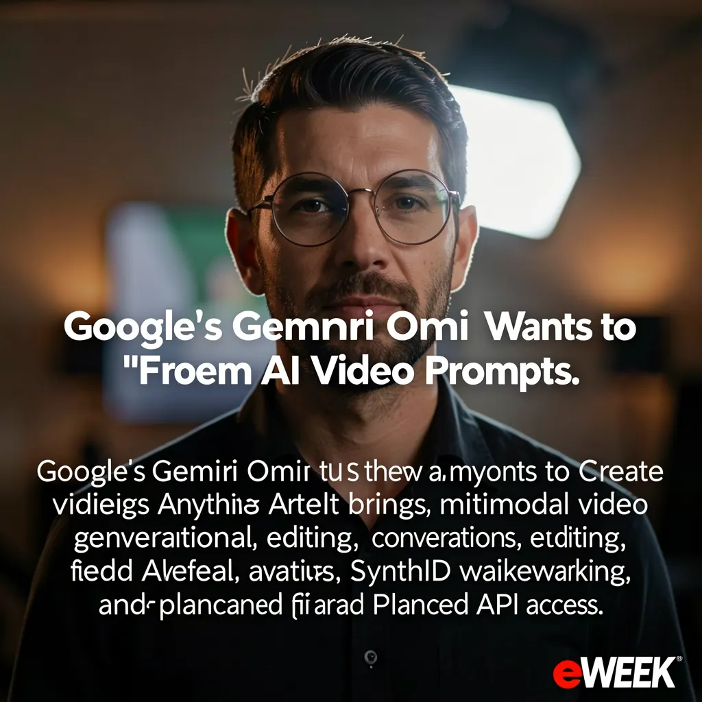 Google’s Gemini Omni Wants to ‘Create Anything’ From AI Video Prompts
