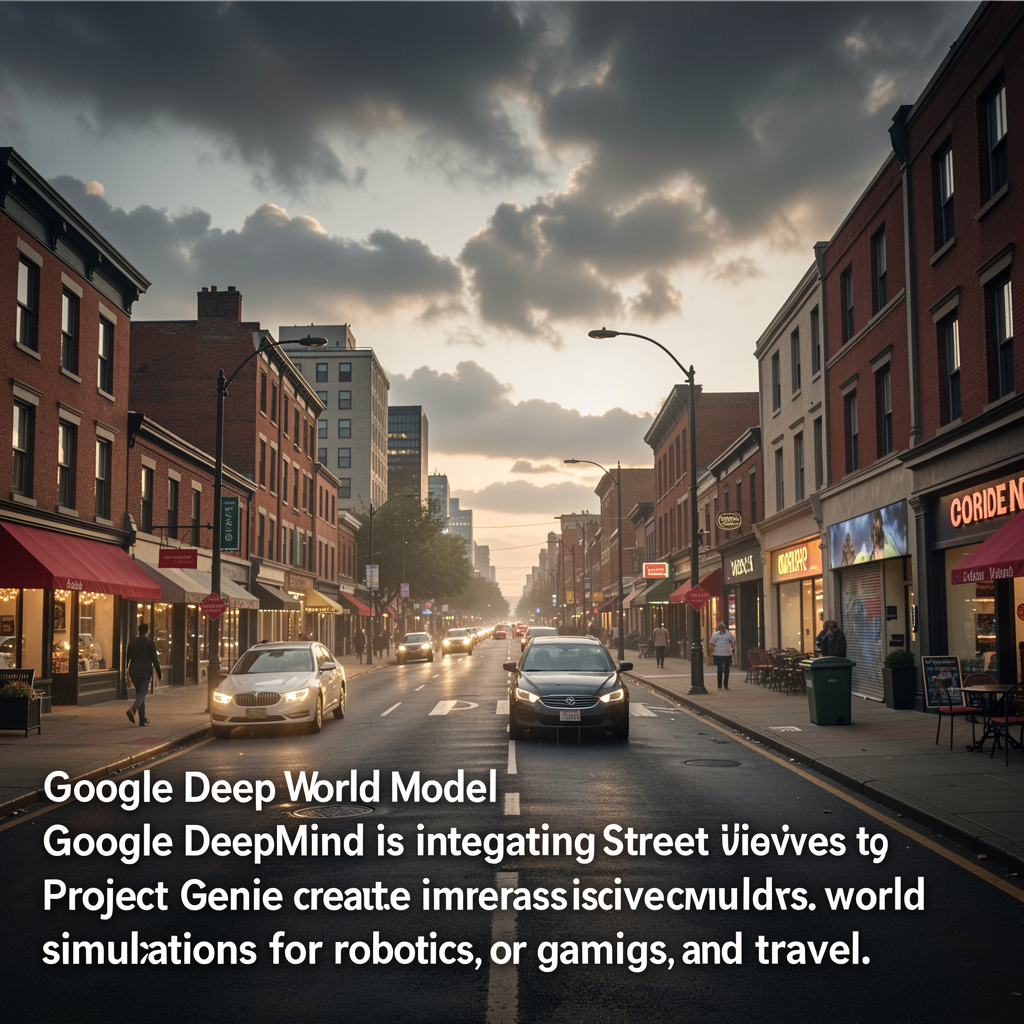 Google’s Genie world model can now simulate real streets with Street View