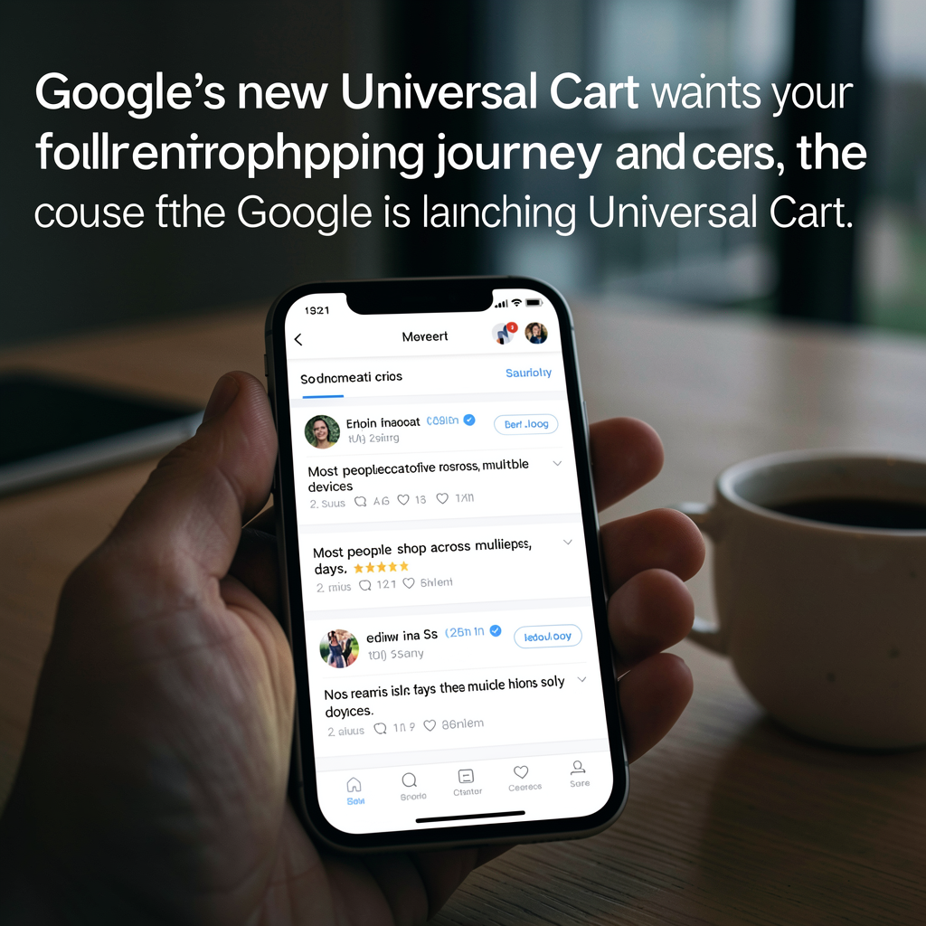 Google’s new Universal Cart wants to follow your entire shopping journey across the internet