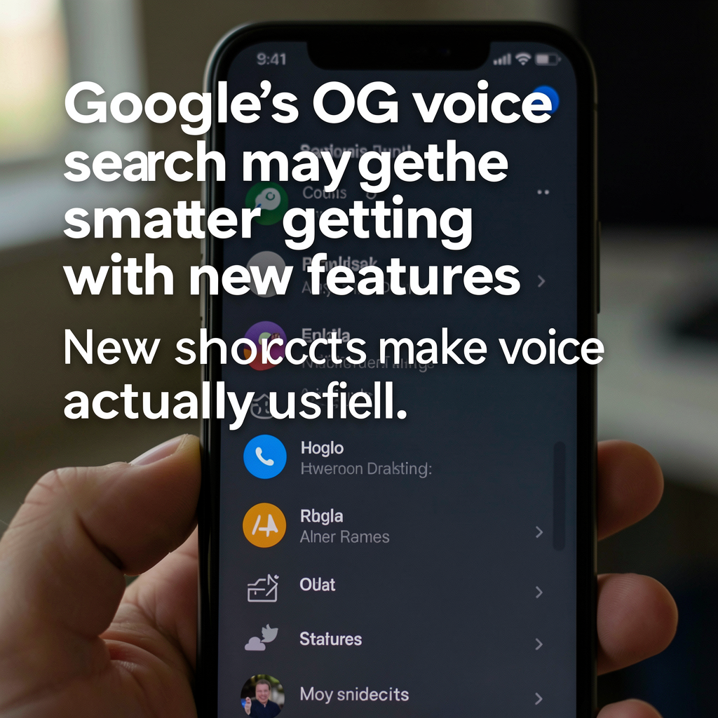 Google’s OG voice search may be getting smarter with new features