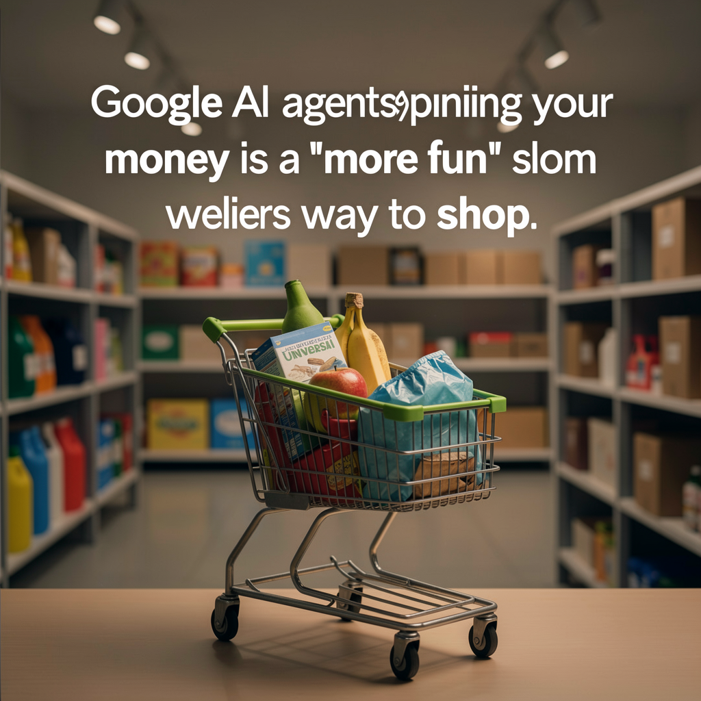 Google says AI agents spending your money is a 'more fun' way to shop