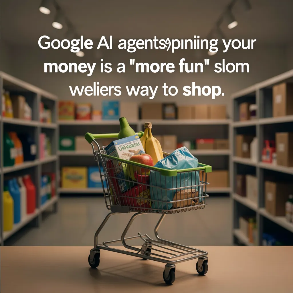 Google says AI agents spending your money is a 'more fun' way to shop