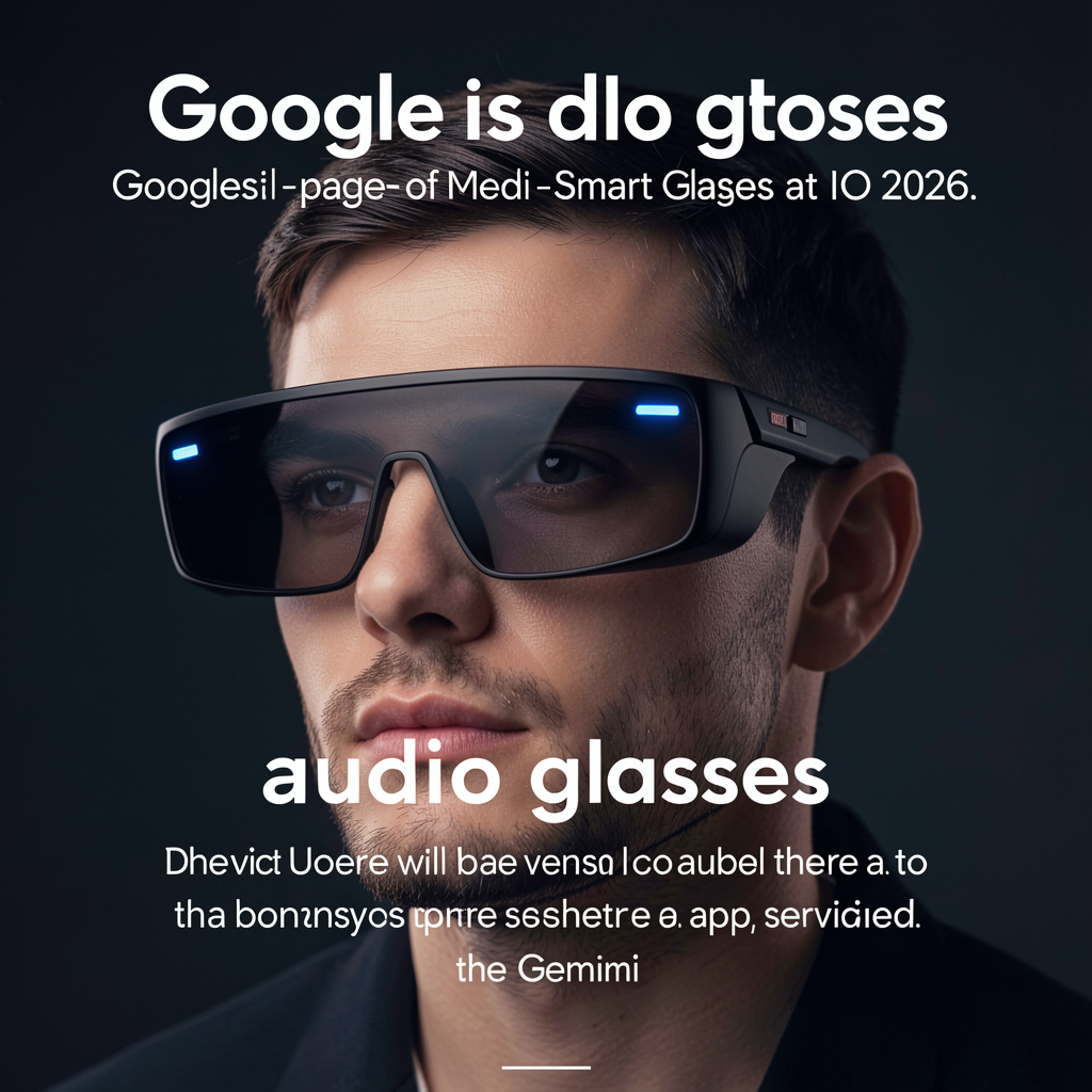 Google takes a page out of Meta’s book, announces new audio-powered smart glasses at IO 2026