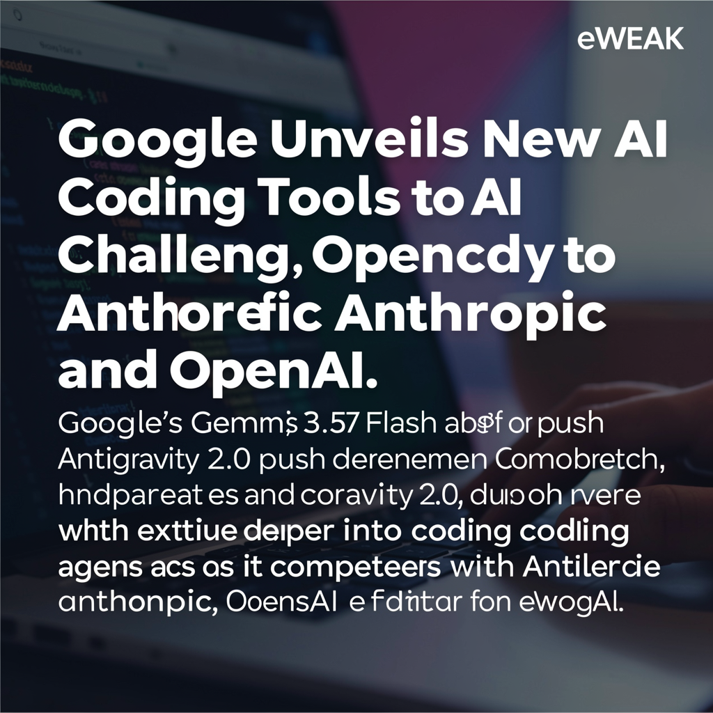 Google Unveils New AI Coding Tools to Challenge Anthropic, OpenAI