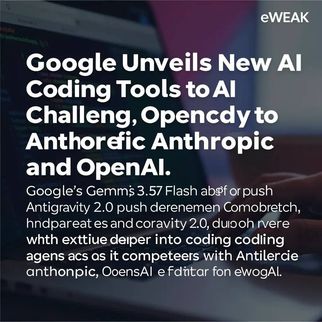 Google Unveils New AI Coding Tools to Challenge Anthropic, OpenAI