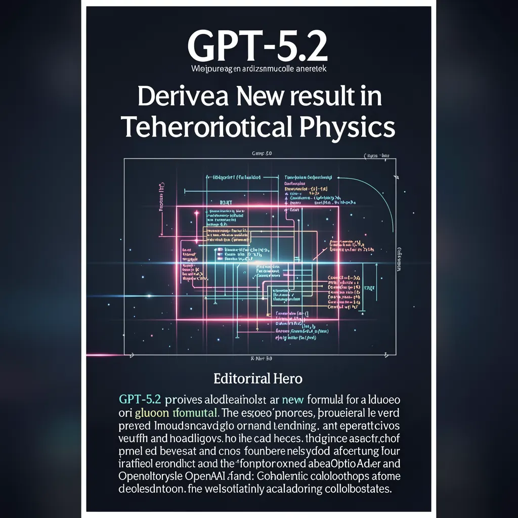 GPT-5.2 derives a new result in theoretical physics