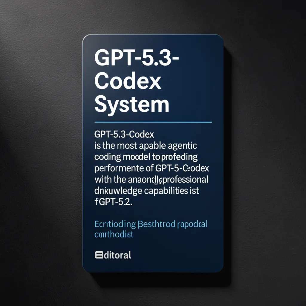 GPT-5.3-Codex System Card