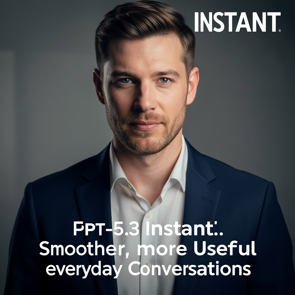 GPT-5.3 Instant: Smoother, more useful everyday conversations