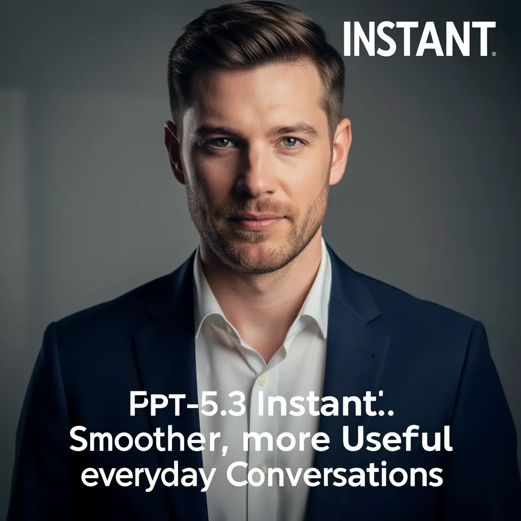 GPT-5.3 Instant: Smoother, more useful everyday conversations