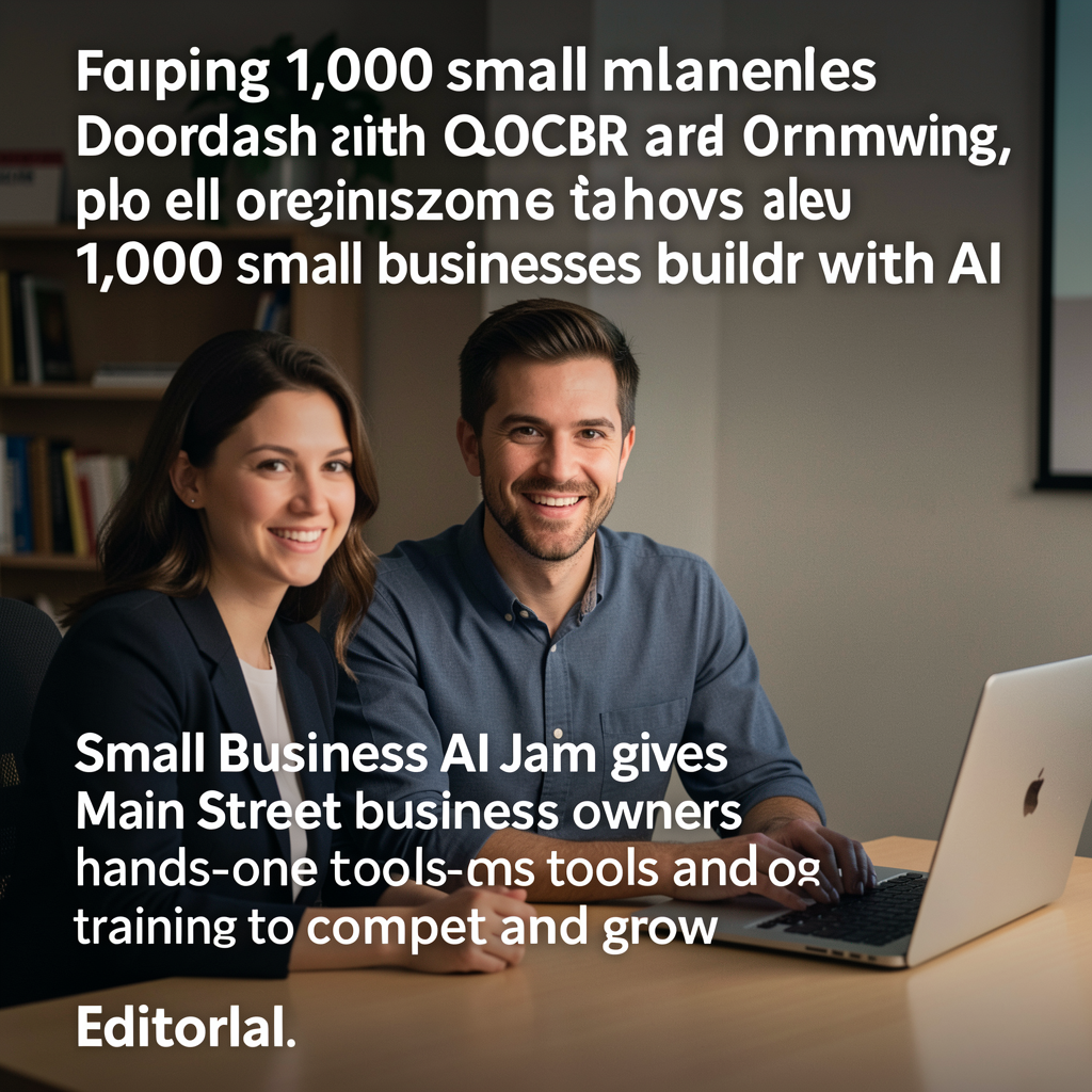 Helping 1,000 small businesses build with AI