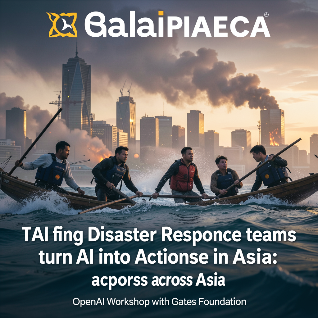 Helping disaster response teams turn AI into action across Asia