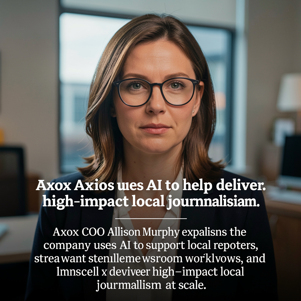 How Axios uses AI to help deliver high-impact local journalism