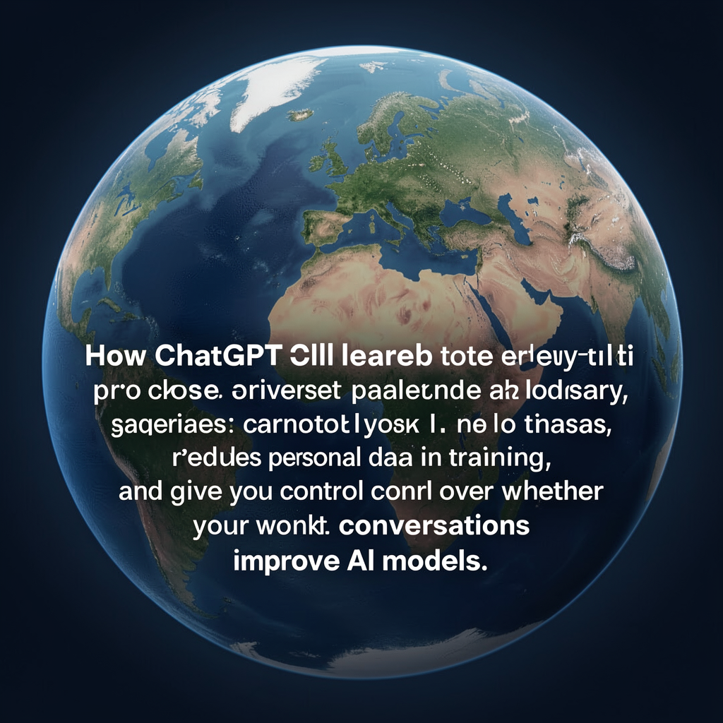 How ChatGPT learns about the world while protecting privacy