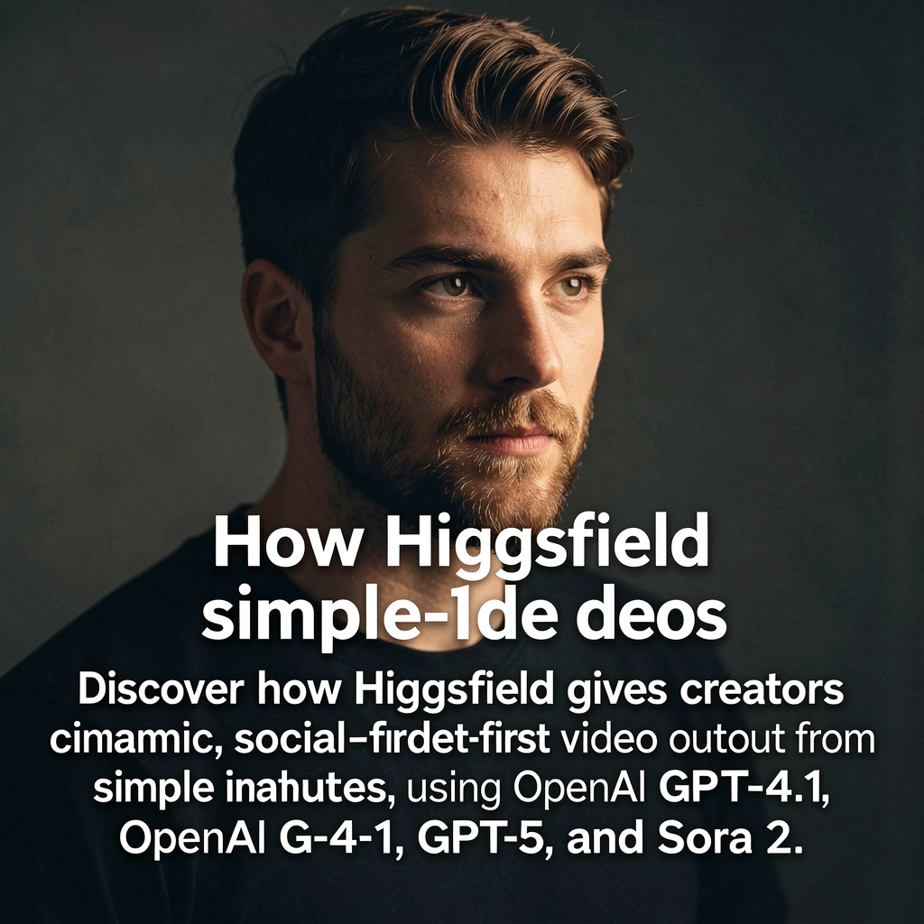 How Higgsfield turns simple ideas into cinematic social videos