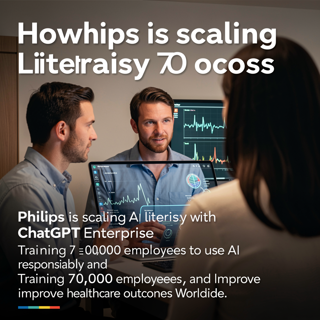 How Philips is scaling AI literacy across 70,000 employees