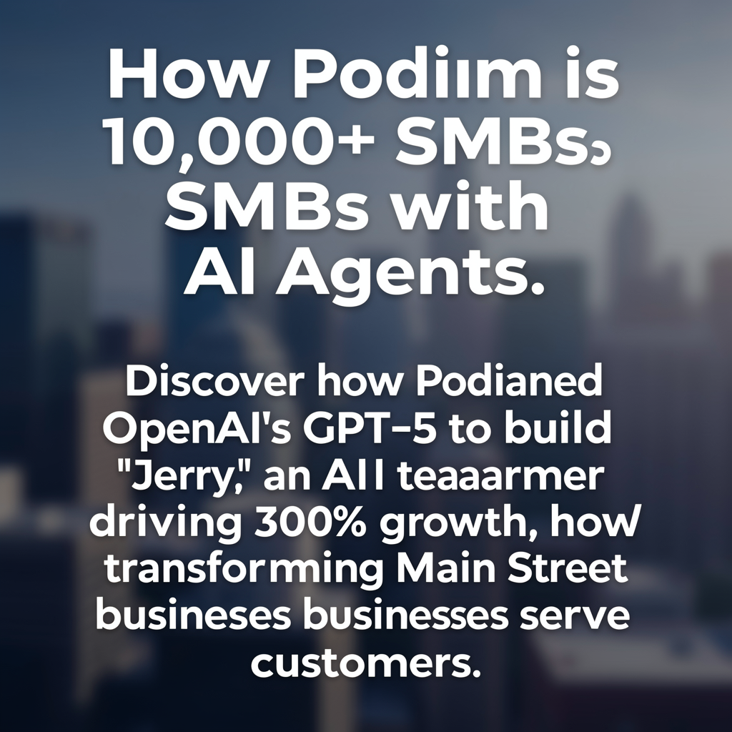 How Podium is arming 10,000+ SMBs with AI agents