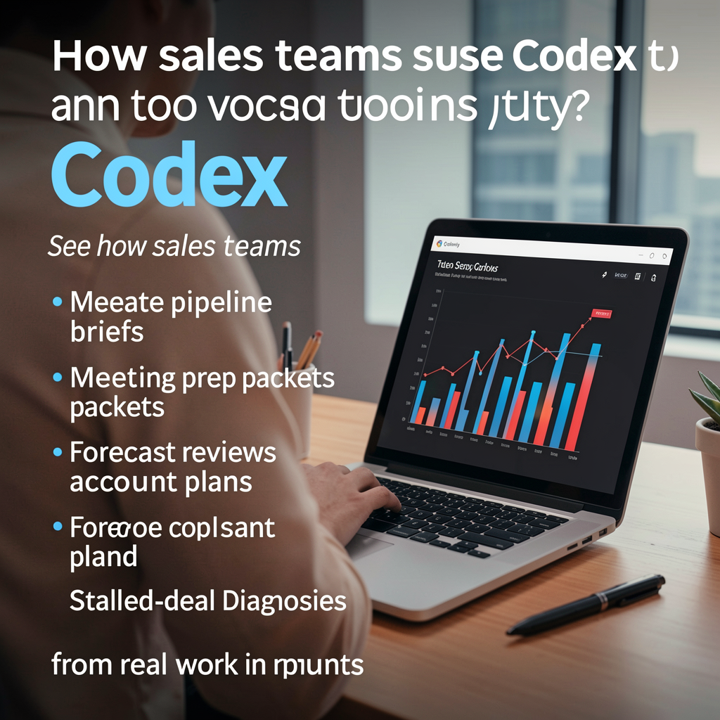 How sales teams use Codex