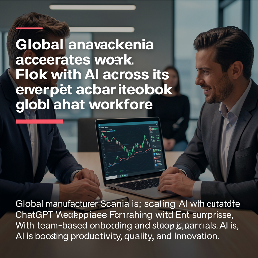 How Scania accelerates work with AI across its global workforce