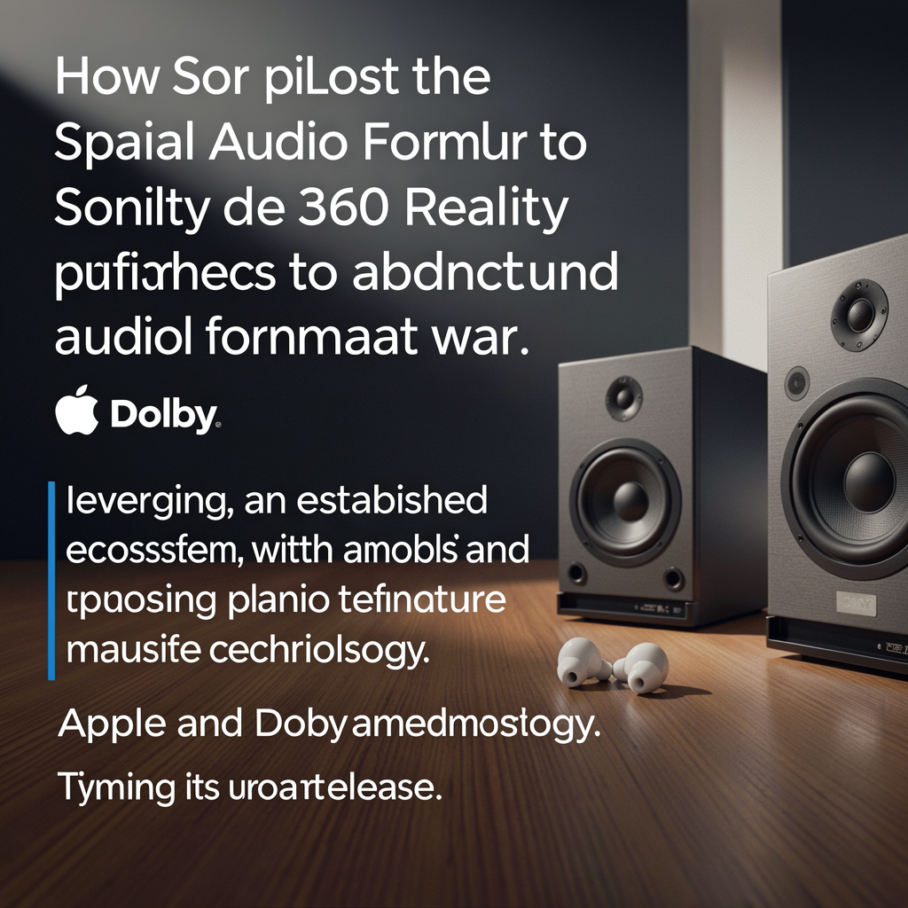 How Sony Lost the Spatial Audio Format War to Apple and Dolby