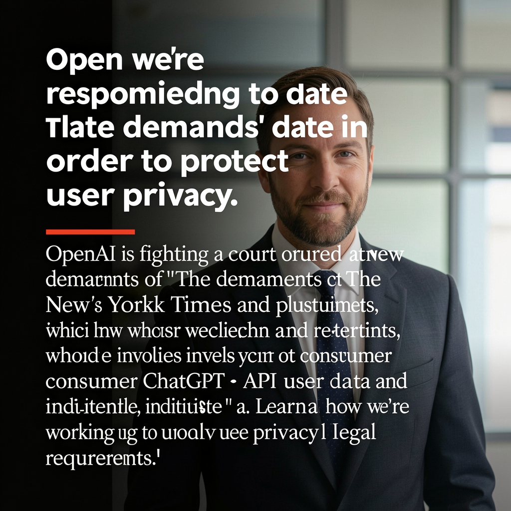 How we’re responding to The New York Times’ data demands in order to protect user privacy