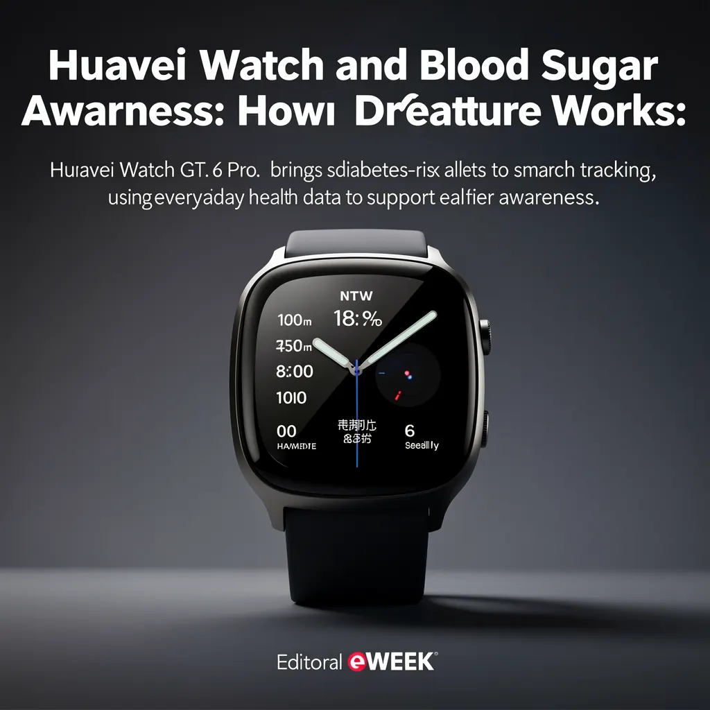 Huawei Watch and Blood Sugar Awareness: How Its Diabetes Risk Feature Works