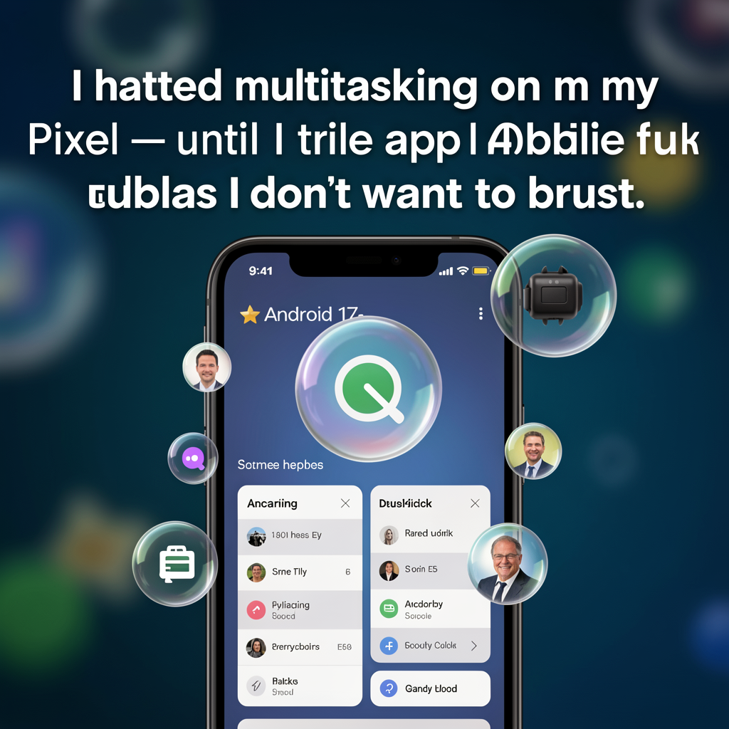 I hated multitasking on my Pixel — until I tried Android 17’s app bubbles