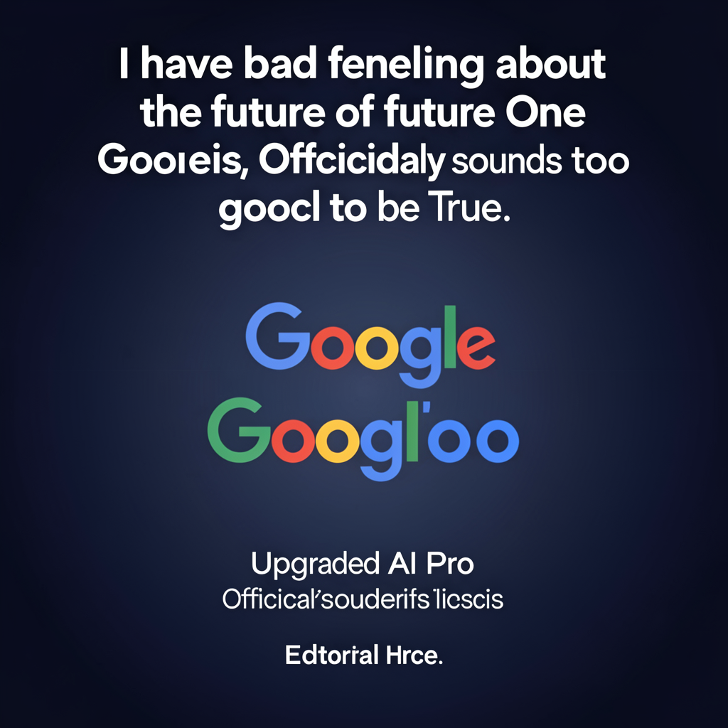 I have a bad feeling about the future of Google One prices