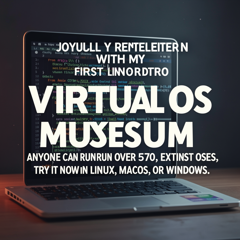 I joyfully reunited with my first Linux distro at the Virtual OS Museum