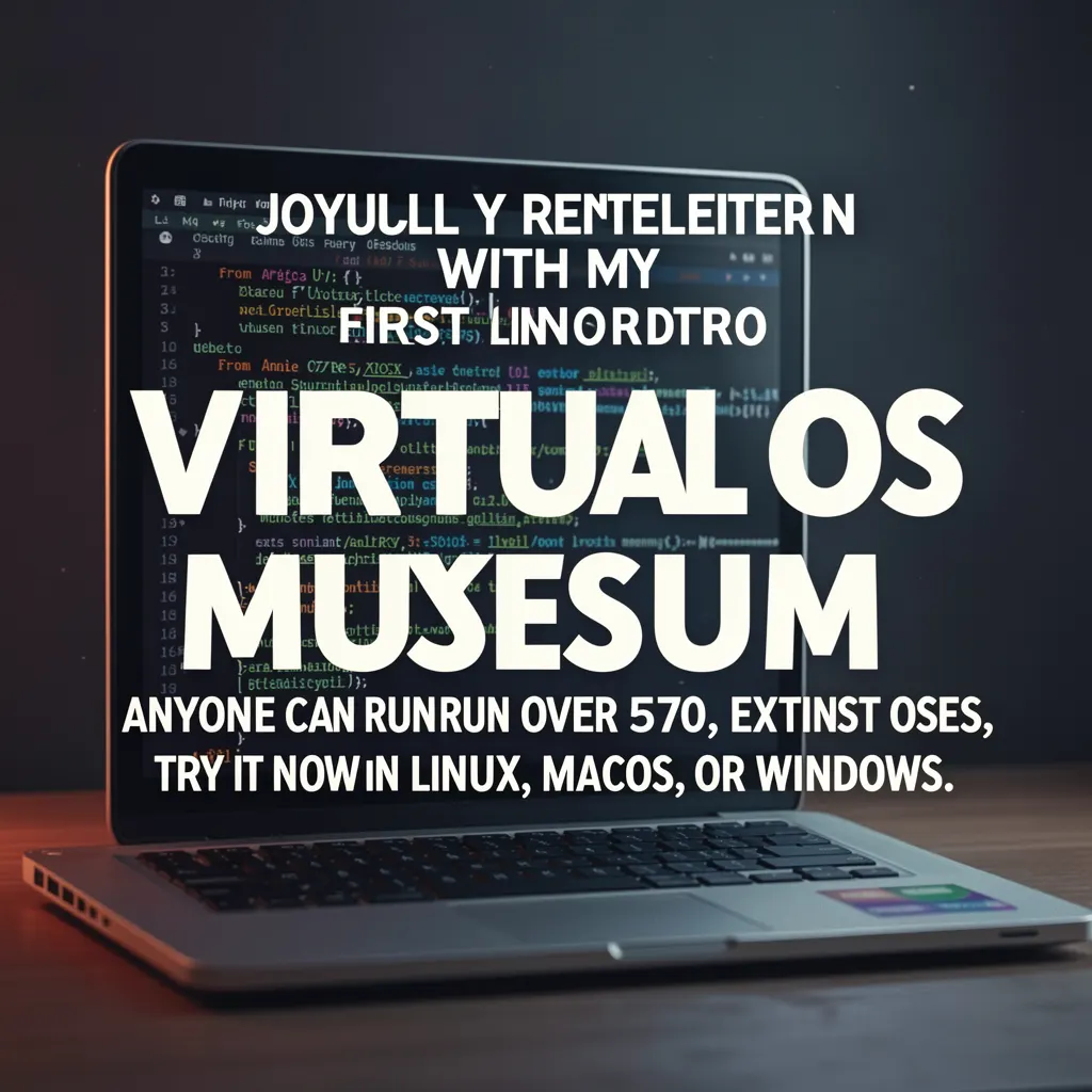 I joyfully reunited with my first Linux distro at the Virtual OS Museum