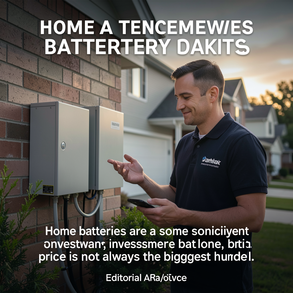 I talked to homeowners considering a battery backup - these are their biggest questions