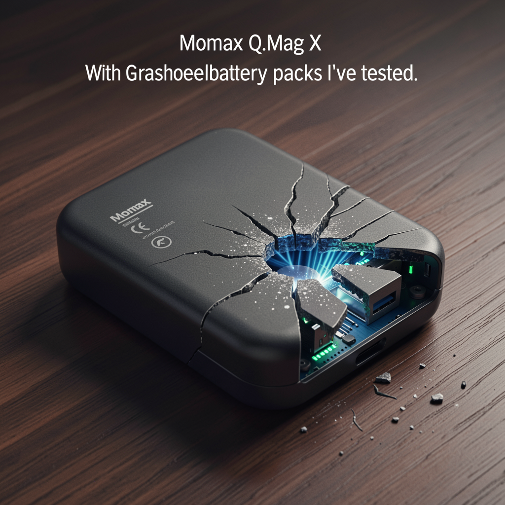 I tested a portable battery with graphene heat dissipation - and cracked it open for proof