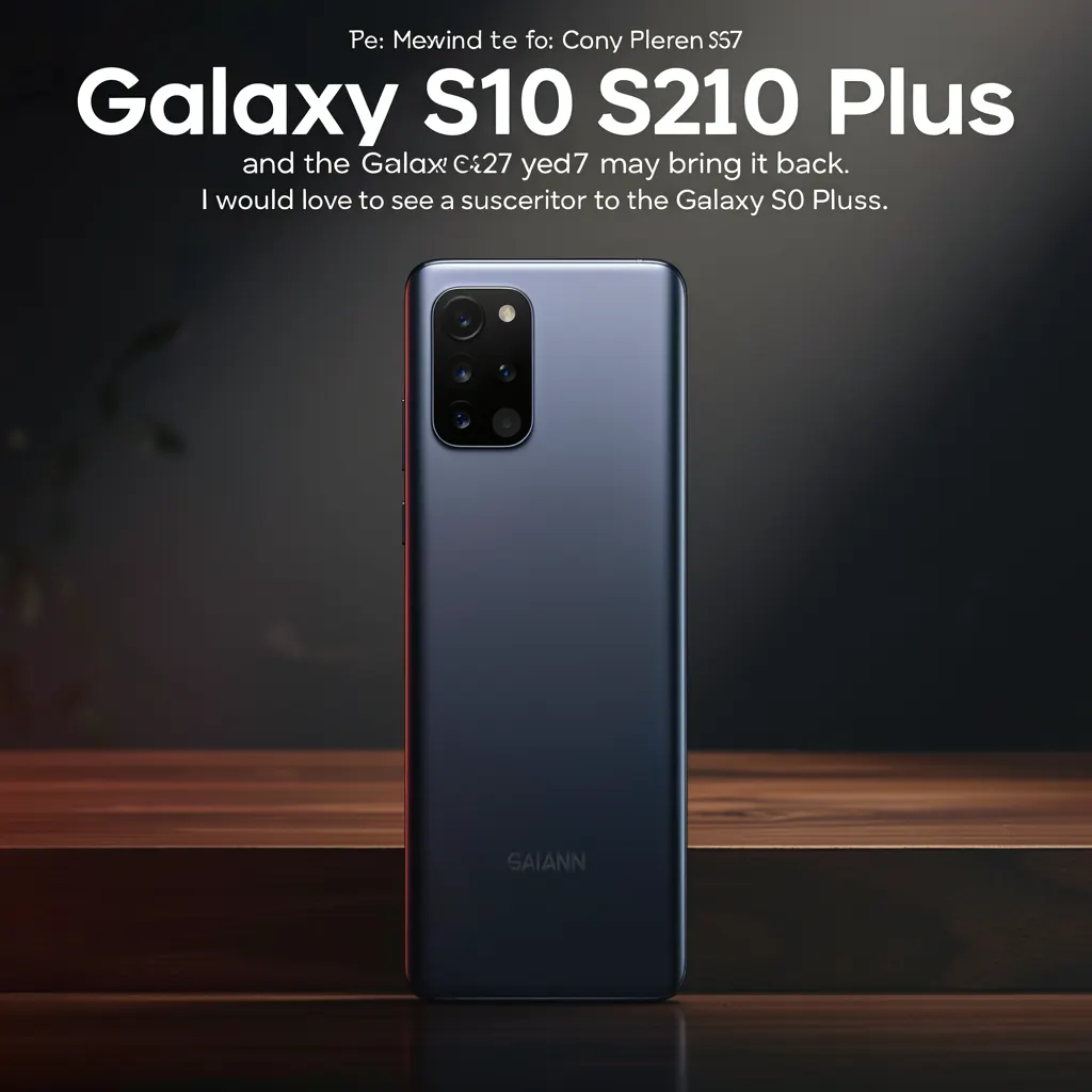 I’ve missed the Galaxy S10 Plus for years, and the Galaxy S27 may bring it back