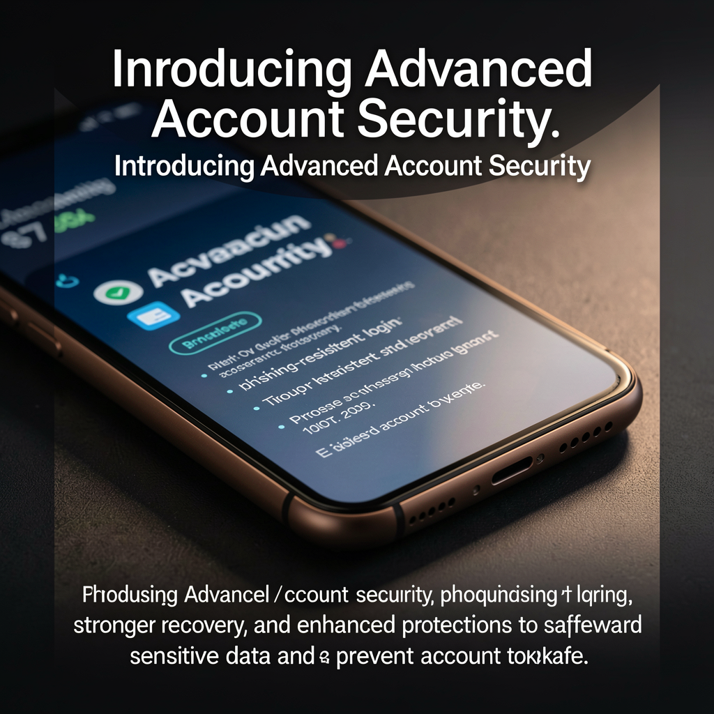 Introducing Advanced Account Security