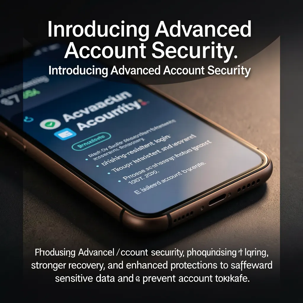 Introducing Advanced Account Security