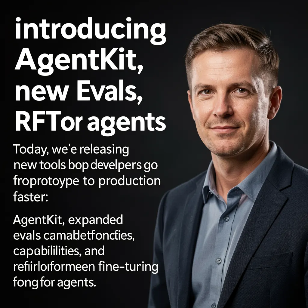 Introducing AgentKit, new Evals, and RFT for agents