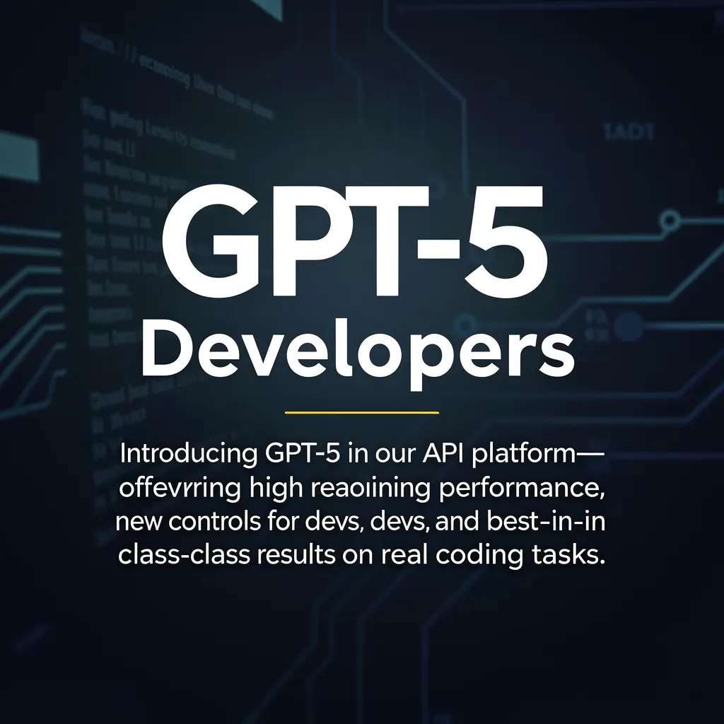 Introducing GPT-5 for developers