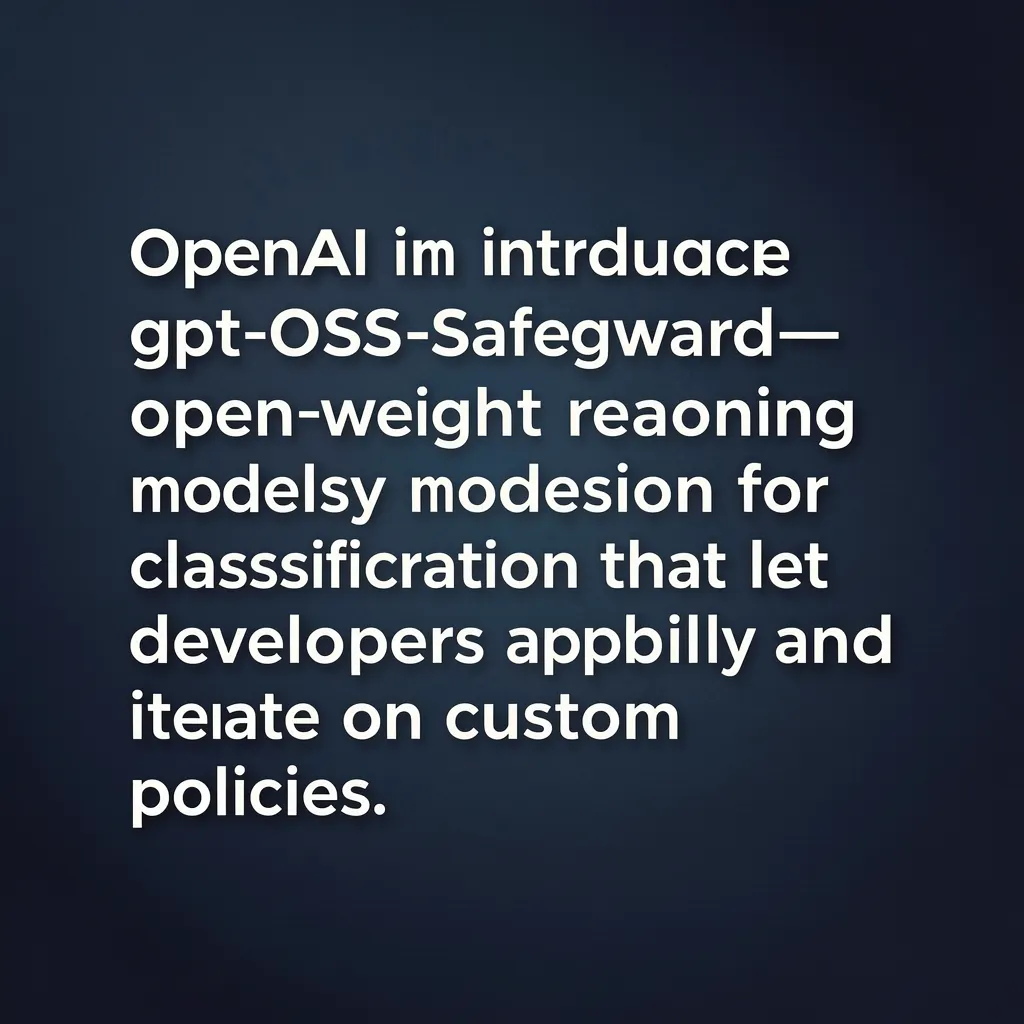 Introducing gpt-oss-safeguard